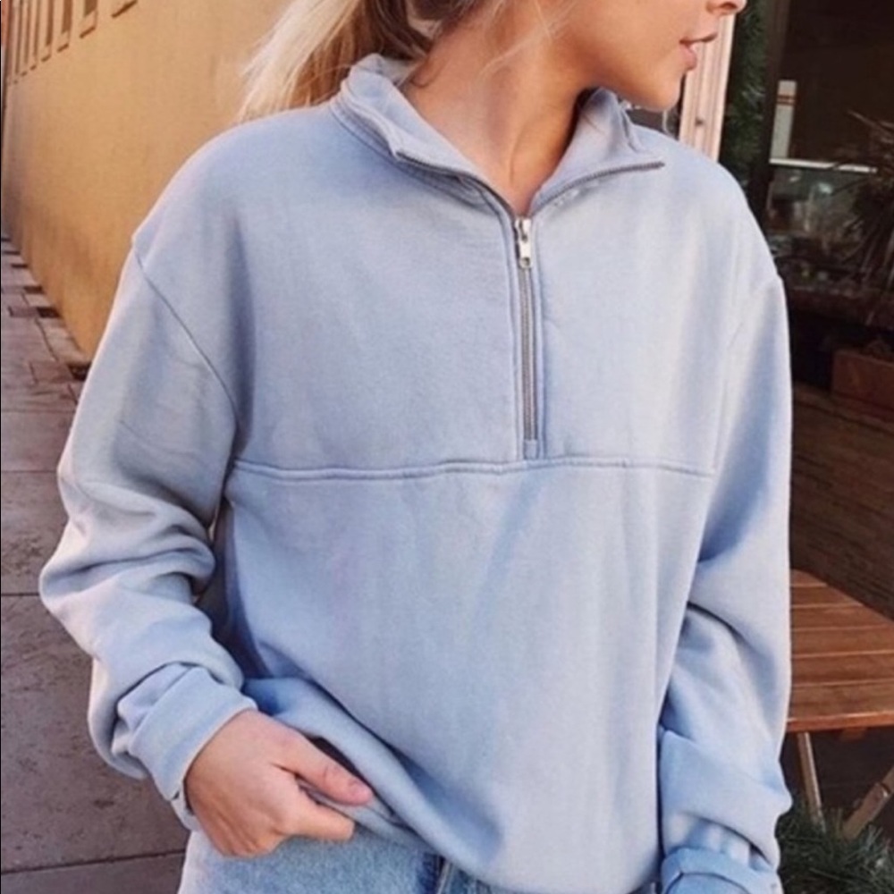 Light Blue Brandy Melville Sweatshirt